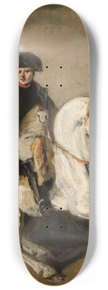 Piotr Michaowski - Napoleon on Horseback 8.25 inch art skate deck