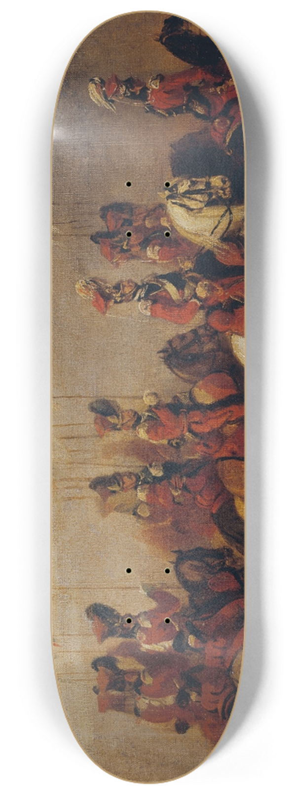 Piotr von Michalowski - Rote Ulanen 8.25 inch art skate deck