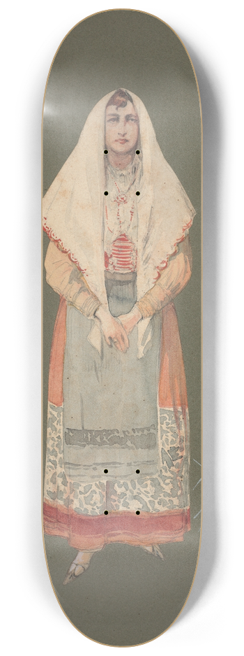 Pipein Gamba - Contadina 8.25 inch art skate deck