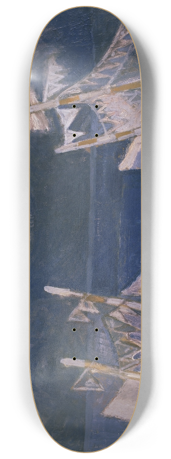 Arie Van de Giessen - Blauwe marine 8.25 inch art skate deck