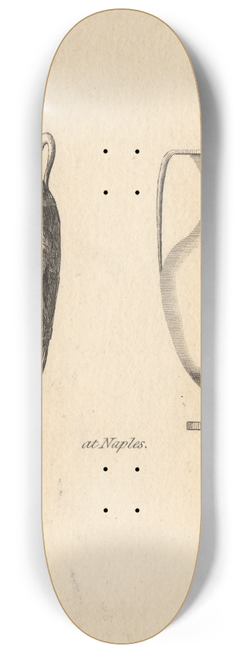 Placido Columbani - At Naples 8.25 inch art skate deck