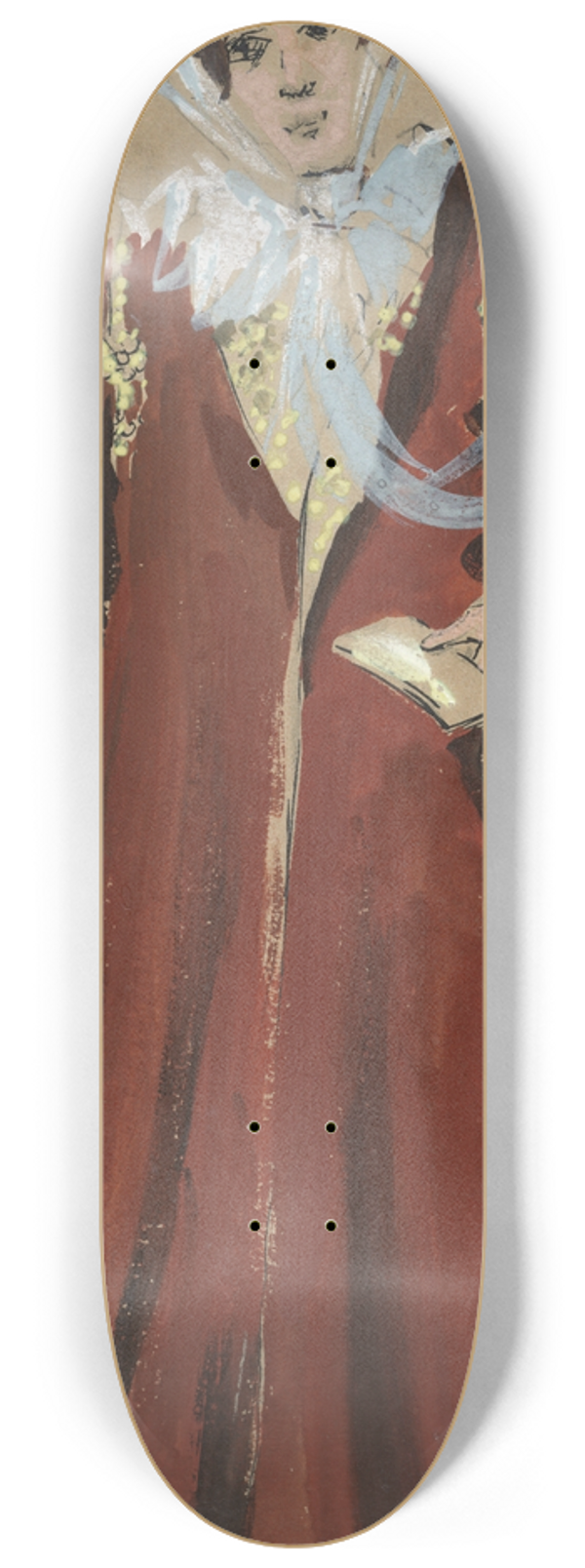 Plinio Codognato - Olga 8.25 inch art skate deck