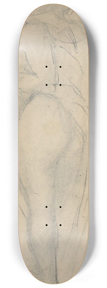 Aristide Maillol - Femme demi-vtue de dos 8.25 inch art skate deck