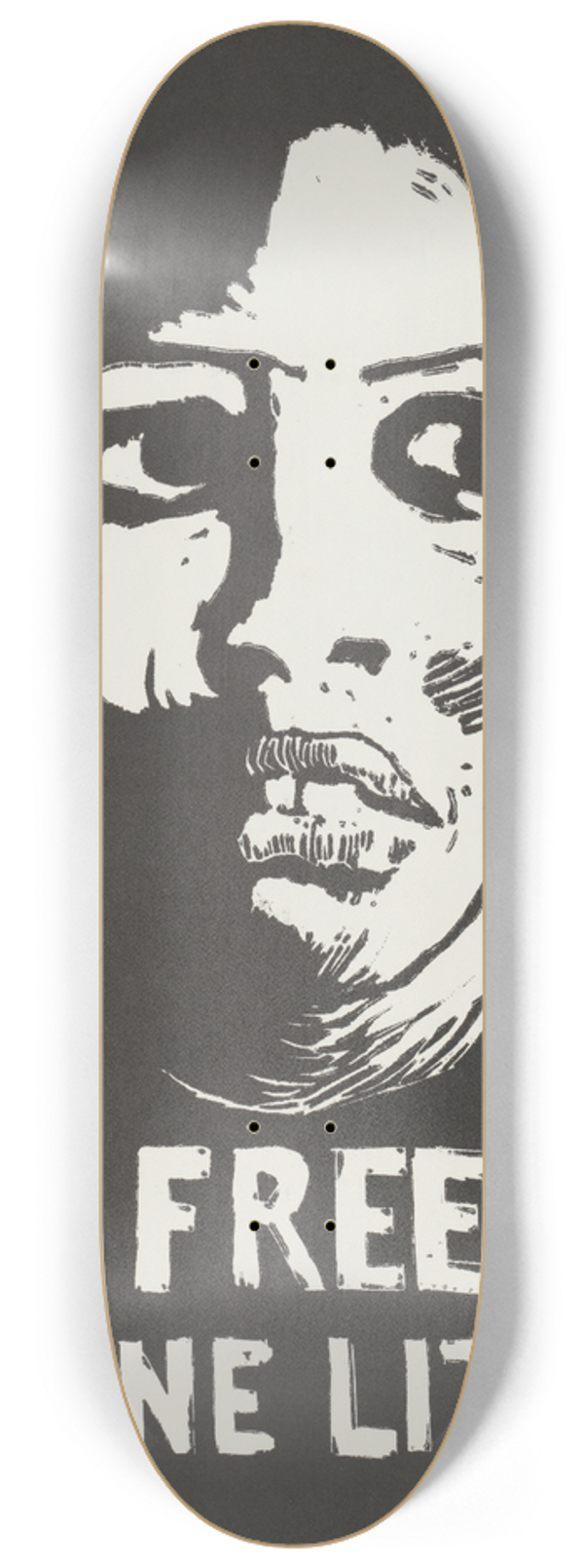 Rachael Romero - Free Joanne Little 8.25 inch art skate deck