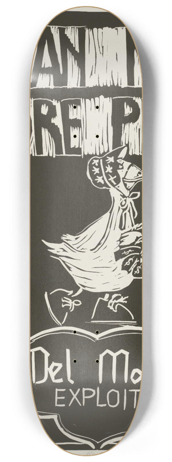 Rachael Romero - Human need before profit. Del Monte exploits 8.25 inch art skate deck