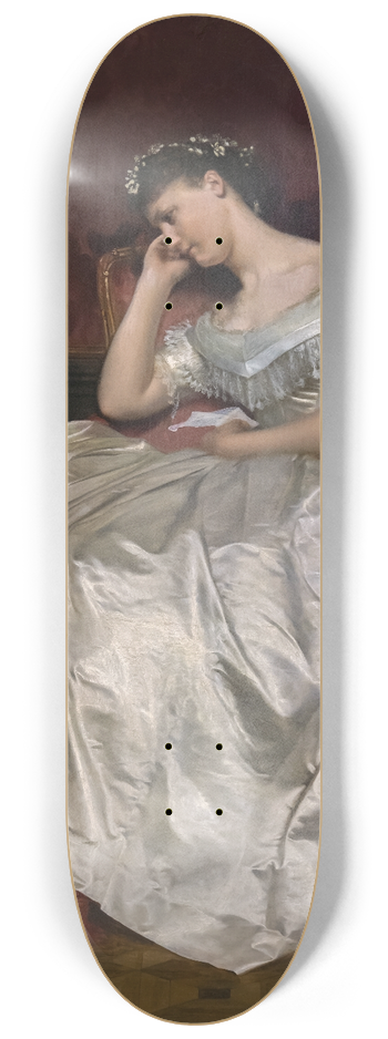 Armand Cambon - Too late or the letter 8.25 inch art skate deck