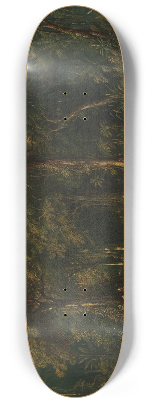 Raden Saleh - Javanese Jungle 8.25 inch art skate deck