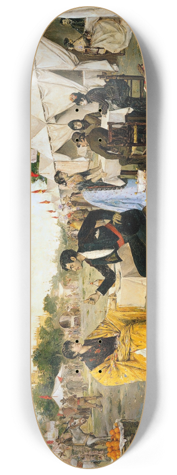 Rafael Arroyo Fernndez - At the Fair 8.25 inch art skate deck