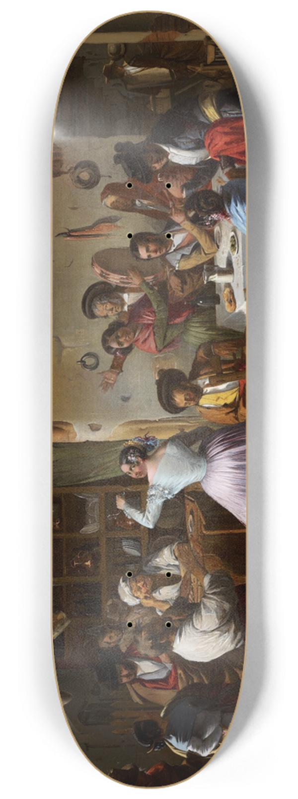 Rafael Benjumea - Dance at a Country Inn 8.25 inch art skate deck