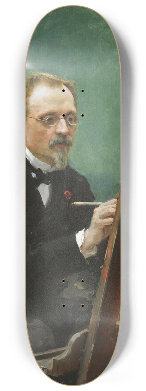 Raimundo de Madrazo y Garreta - Portrait of Federico de Madrazo Painting 8.25 inch art skate deck