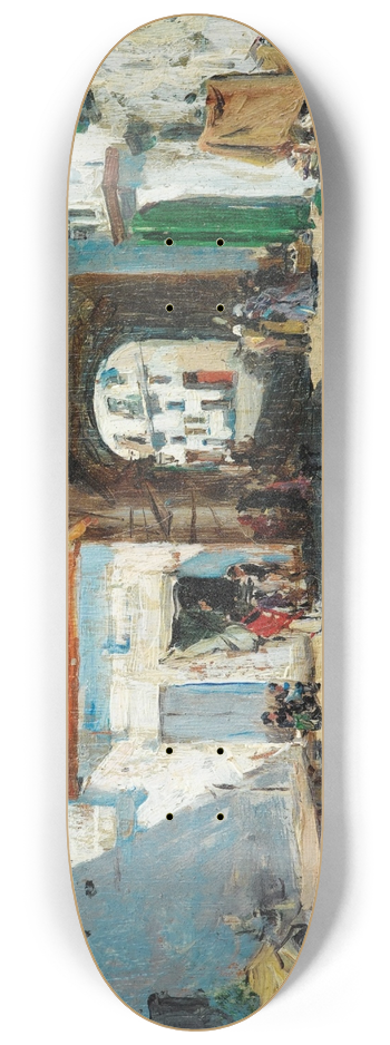 Raimundo de Madrazo y Garreta - Scne de rue 8.25 inch art skate deck
