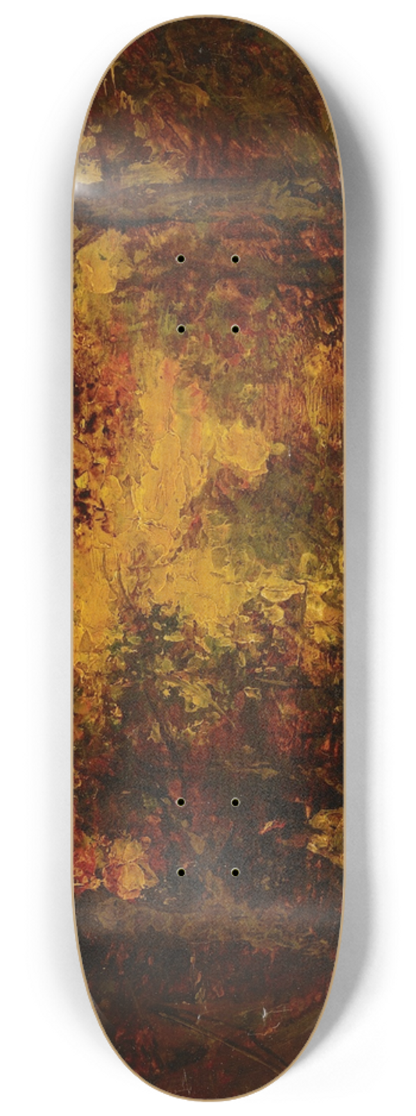 Ralph Albert Blakelock - Teepee At Sunset 8.25 inch art skate deck