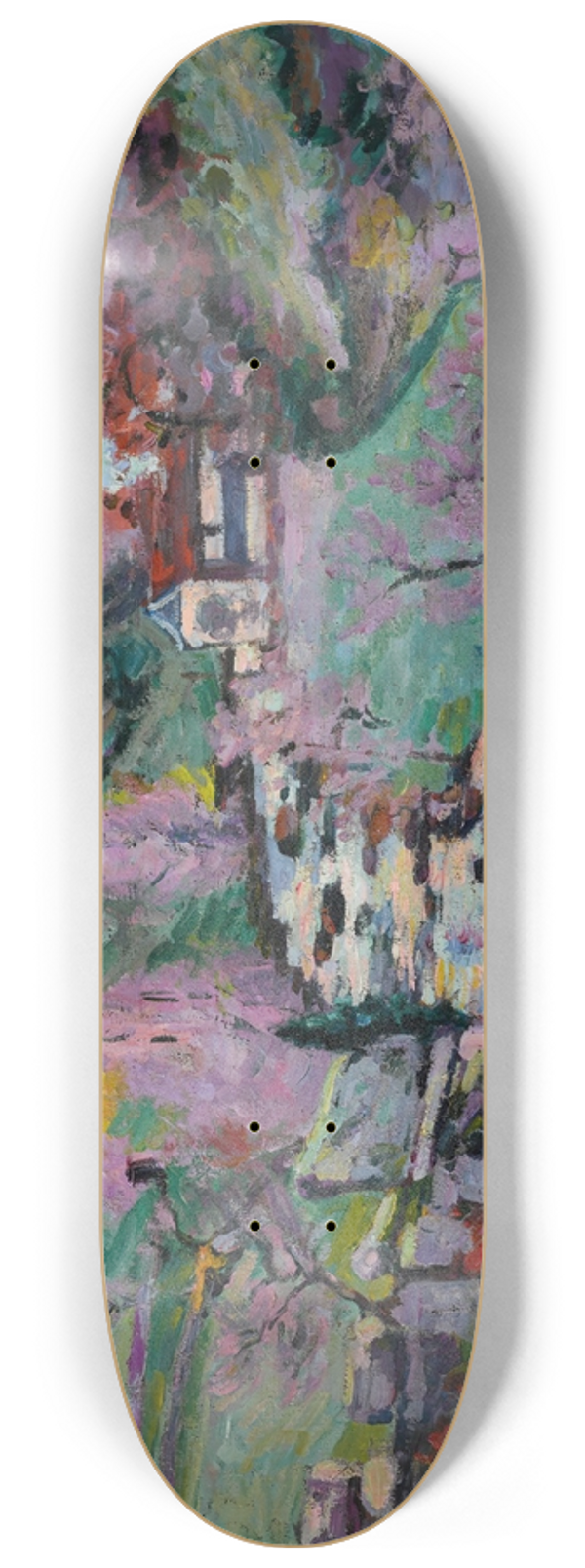 Armand Guillaumin - Crozant, la folie, le soir 8.25 inch art skate deck