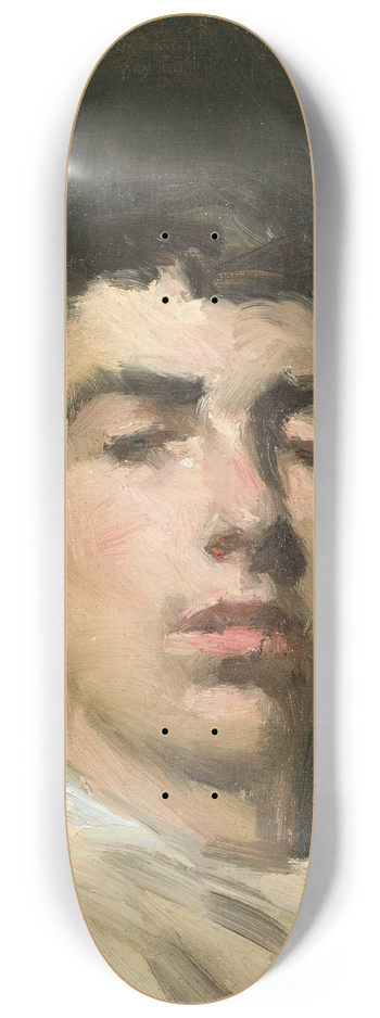 Ramn Casas - Self-Portrait 8.25 inch art skate deck