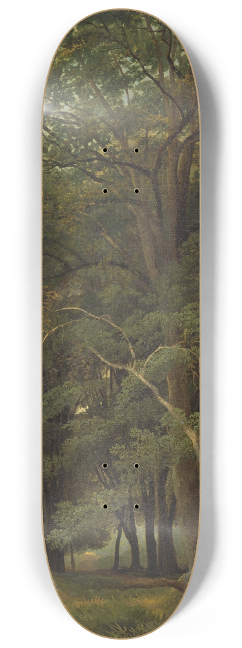 Ramsay Richard Reinagle - A Wooded Landscape 8.25 inch art skate deck