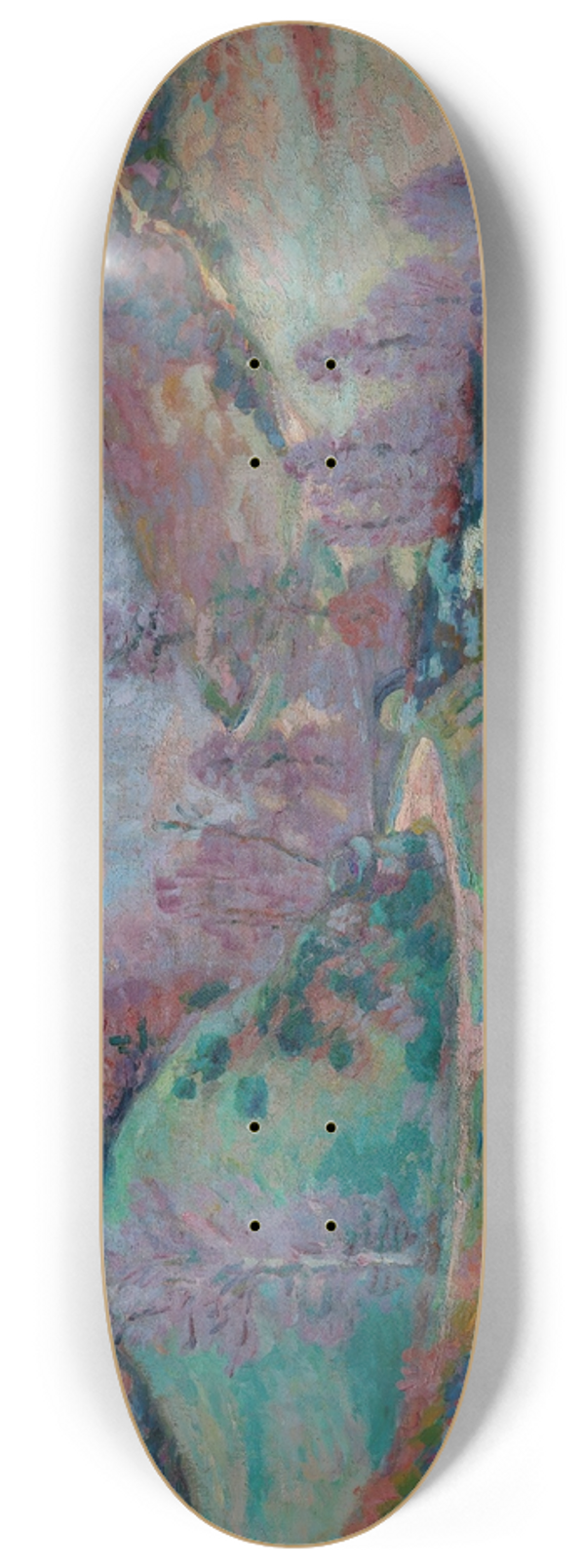 Armand Guillaumin - Le Pont Charraud, Creuse 8.25 inch art skate deck