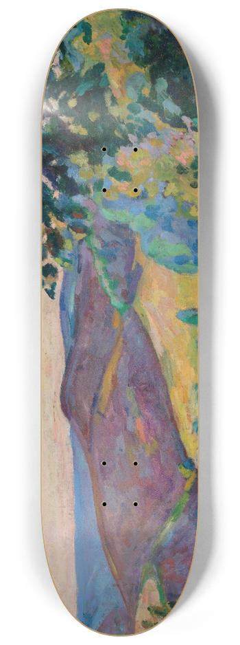 Armand Guillaumin - Le Puy Barriou, Crozant 8.25 inch art skate deck