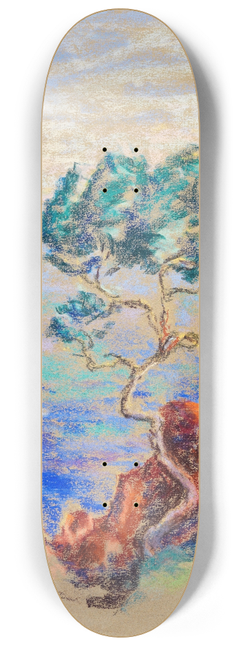 Armand Guillaumin - Le Trayas, Paysage du Midi 8.25 inch art skate deck