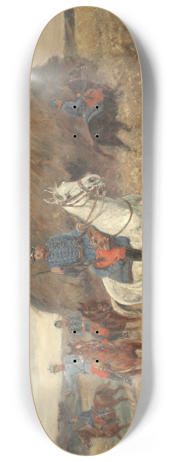 Raymond Desvarreux - Les cavaliers 8.25 inch art skate deck