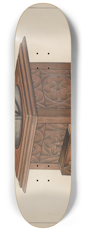 Raymond Manupelli - Coffee Grinder 8.25 inch art skate deck