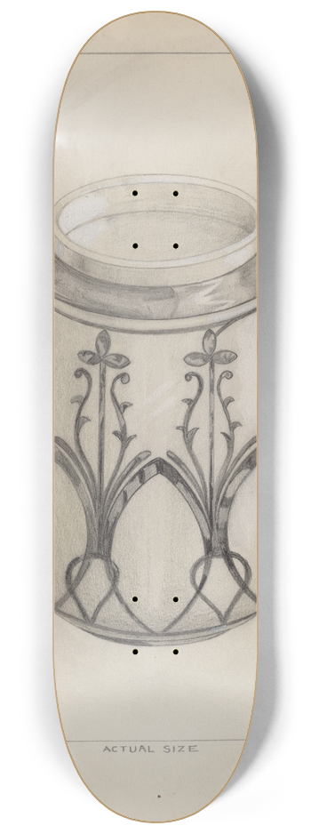 Raymond Manupelli - Porcelain Jar 8.25 inch art skate deck