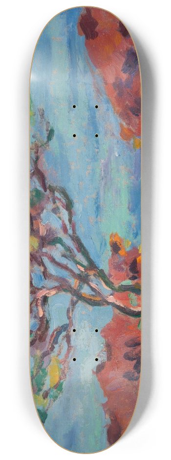 Armand Guillaumin - Paysage maritime 8.25 inch art skate deck
