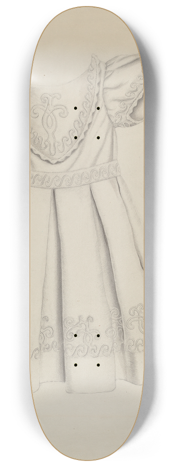 Ray Price - Childs Dress 8.25 inch art skate deck