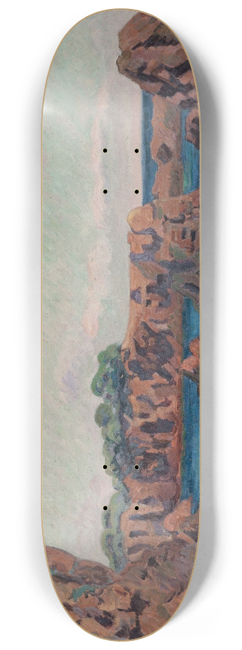Armand Guillaumin - Rochers  Agay 8.25 inch art skate deck