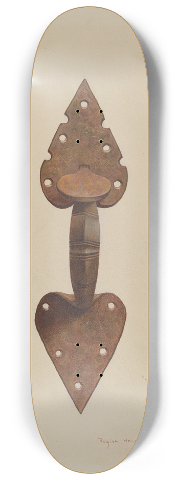 Regina Henderer - Suffolk Latch 8.25 inch art skate deck