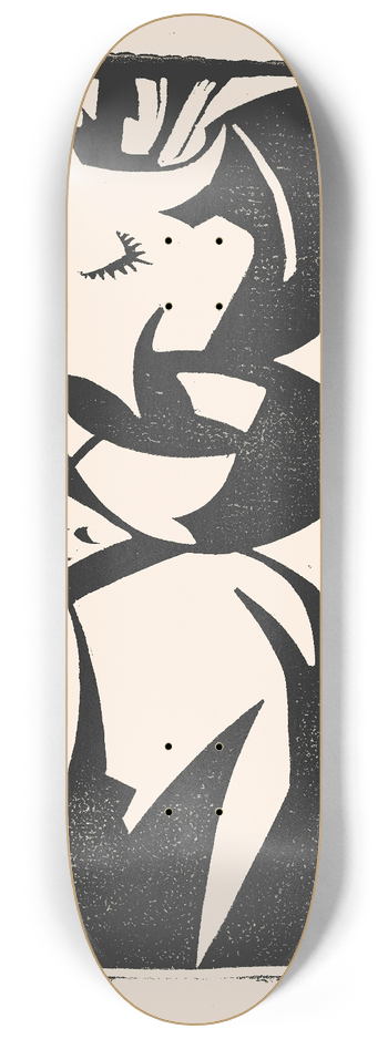 Reijer Stolk - Abstracte compositie 8.25 inch art skate deck