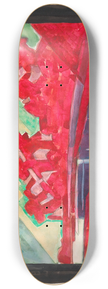 Reijer Stolk - Landschap met bomen langs een vaart 8.25 inch art skate deck