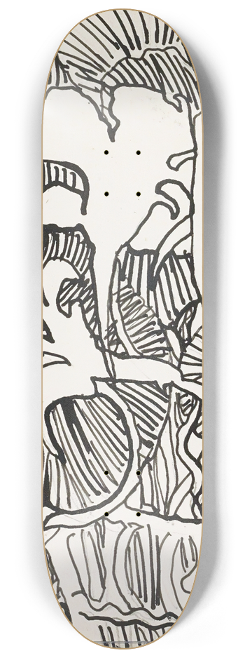 Reijer Stolk - Plant in een pot 8.25 inch art skate deck