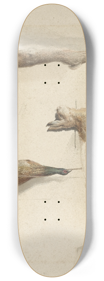 Reinier Craeyvanger - Dode fazant en twee dode hazen 8.25 inch art skate deck
