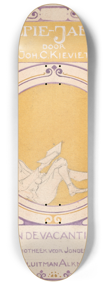 Reinier Willem Petrus de Vries - Joh. C. Kievit, Jaepie-Jaepie. In de vacantie 8.25 inch art skate deck