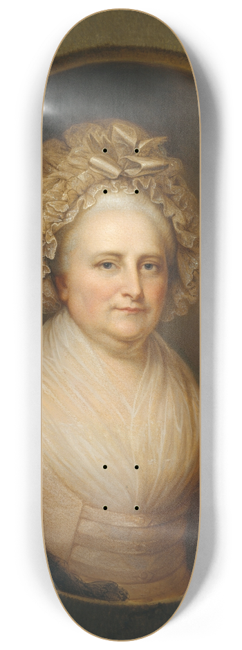 Rembrandt Peale - Martha Washington 8.25 inch art skate deck