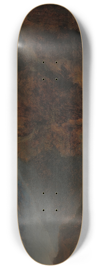 Rembrandt van Rijn - Landscape with the Parable of the Good Samaritan 8.25 inch art skate deck