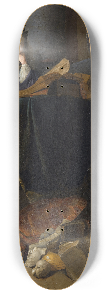 Rembrandt van Rijn - Minerva 8.25 inch art skate deck