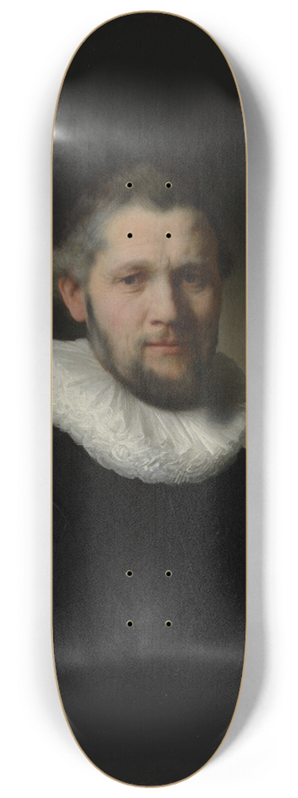 Rembrandt van Rijn - Portrait of a Man 8.25 inch art skate deck