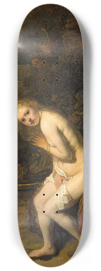 Rembrandt van Rijn - Susanna 8.25 inch art skate deck