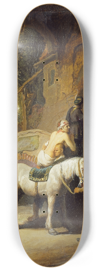 Rembrandt van Rijn - The Good Samaritan 8.25 inch art skate deck