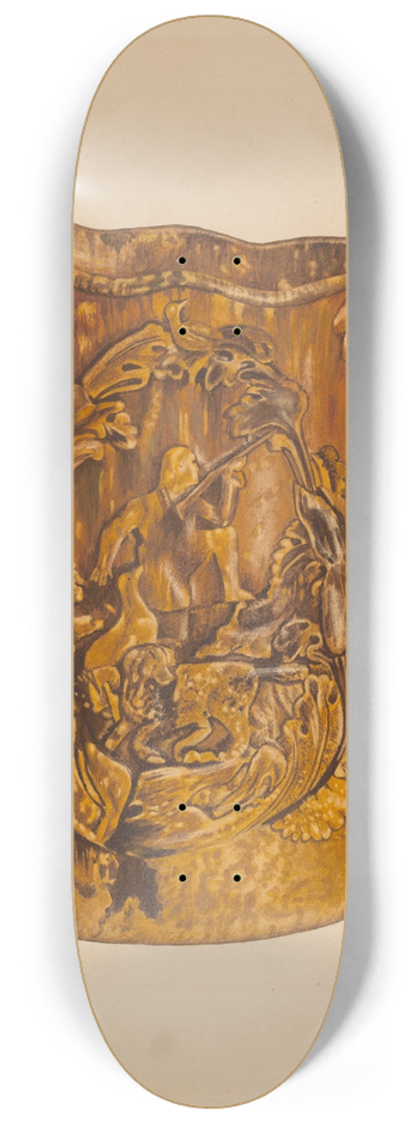 Richard Barnett - Rockingham Pitcher 8.25 inch art skate deck