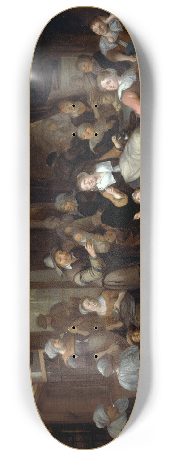 Richard Brakenburgh - Celebration of a Birth 8.25 inch art skate deck