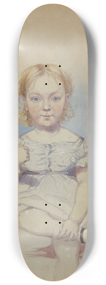 Richard Dadd - Portrait of a Girl 8.25 inch art skate deck