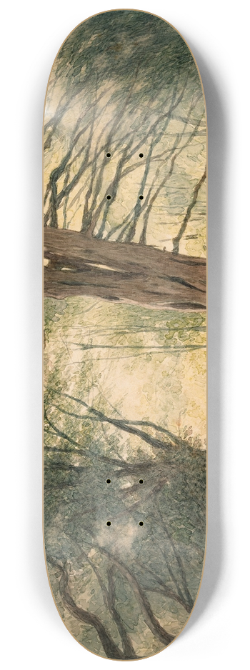 Richard Doyle - Boxhill, Surrey 8.25 inch art skate deck