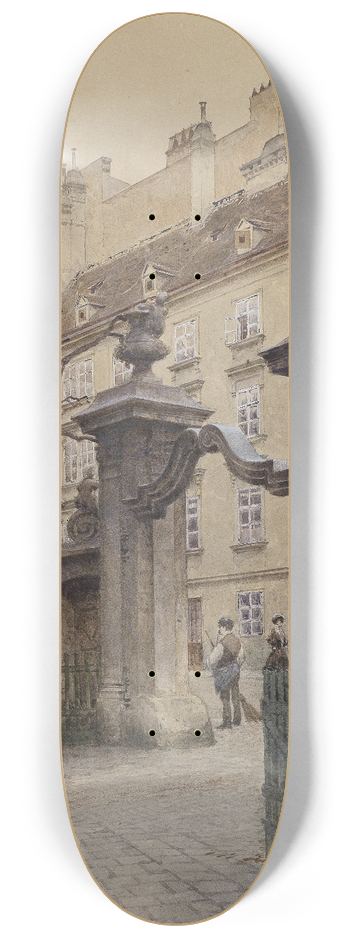 Richard Moser - Heiligenkreuzerhof in Wien 8.25 inch art skate deck