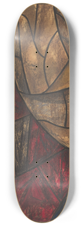 Richard Nicolas Roland Holst - Ontwerp voor raam in het Noordertransept in de Dom te Utrecht 22 8.25 inch art skate deck