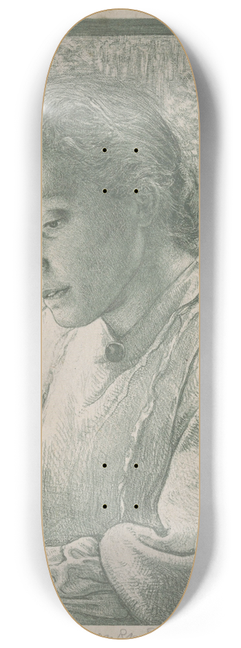 Richard Nicolas Roland Holst - Portret van Henritte Roland Holst-van der Schalk 8.25 inch art skate deck