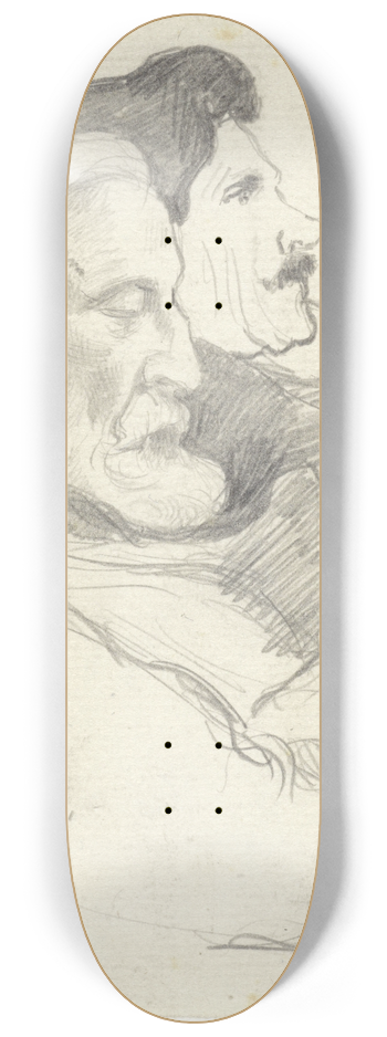 Richard Nicolas Roland Holst - Twee concertbezoekers in de muziekzaal Touche, te Parijs 8.25 inch art skate deck