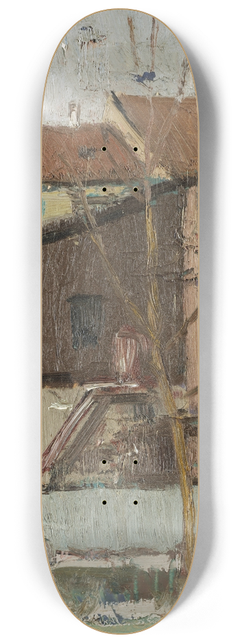 Arnold Fiechter - View From The Studio 8.25 inch art skate deck