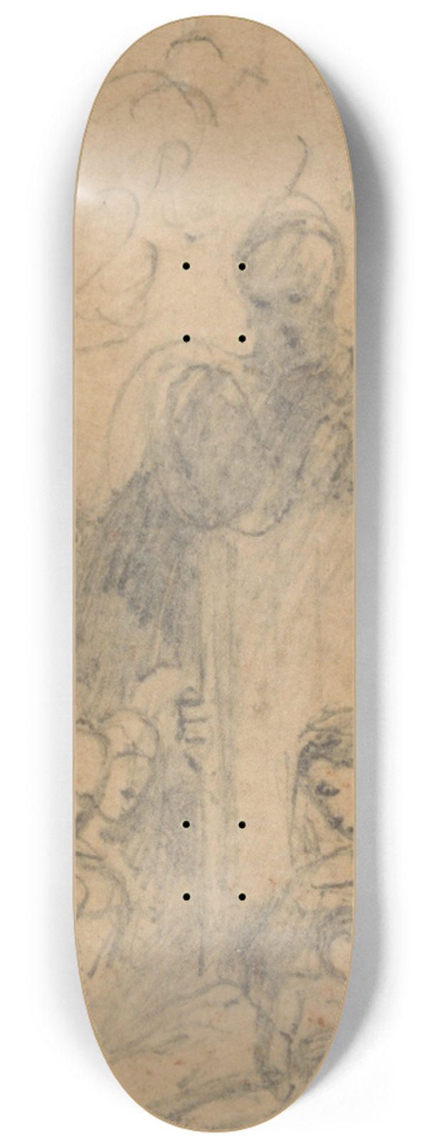 Richard Westall - The Birth of Christ 8.25 inch art skate deck